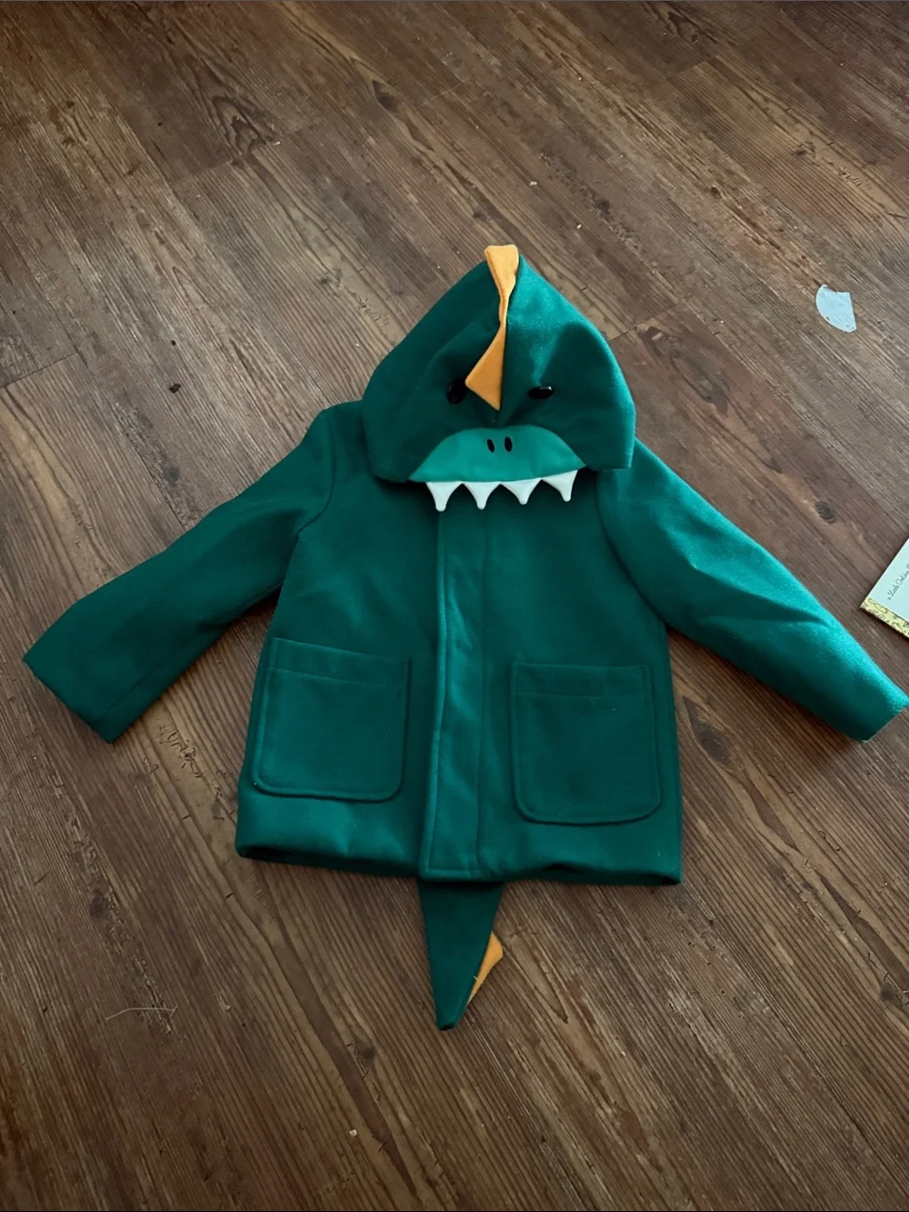 Dinosaur 3t darling coat with TAIL cat and jack